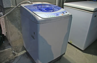 無料で利用できる洗濯機